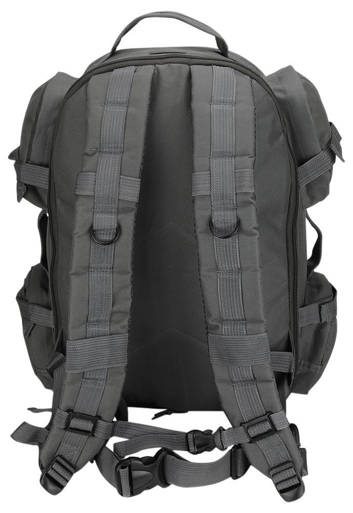 NPUSA Mens Large Expandable Tactical Molle Hydration-Ready Backpack Daypack Bag