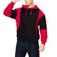 thumbnail image 1 of Sudadera con capucha para hombre, manga larga, bolsillo, cordón, dobladillo elástico, corte informal, sudadera para hombre para deporte, 1 of 6