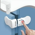 thumbnail image 4 of XIBUFE Upgraded Fridge Lock for Kids, Freezer Latches To Keep Door Closed, 4 of 4