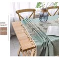 thumbnail image 2 of Elegante mantel estampado de estilo chino, mantel a prueba de polvo, mantel rectangular, mesa de té de jardín con borlas, mantel de mesa de comedor, 2 of 5
