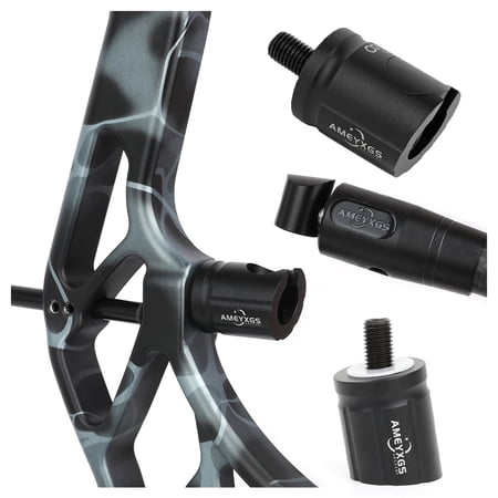 limaity Compound Bow Stabilizer Quick Disconnect 0 5 8 10 Degree Adapter Archery Hunting