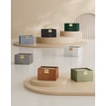 thumbnail image 4 of SONGMICS Caja de Joyas, Caja Joyero de 3 Niveles, Estuche de Joyería, 2 Cajones, Blanco Nube y Dorado, 4 of 5