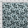thumbnail image 3 of oneOone Viscose Jersey Light Blue Fabric Floral Fabric For Sewing Printed Craft Fabric By The Yard 60 Inch Wide, 3 of 4