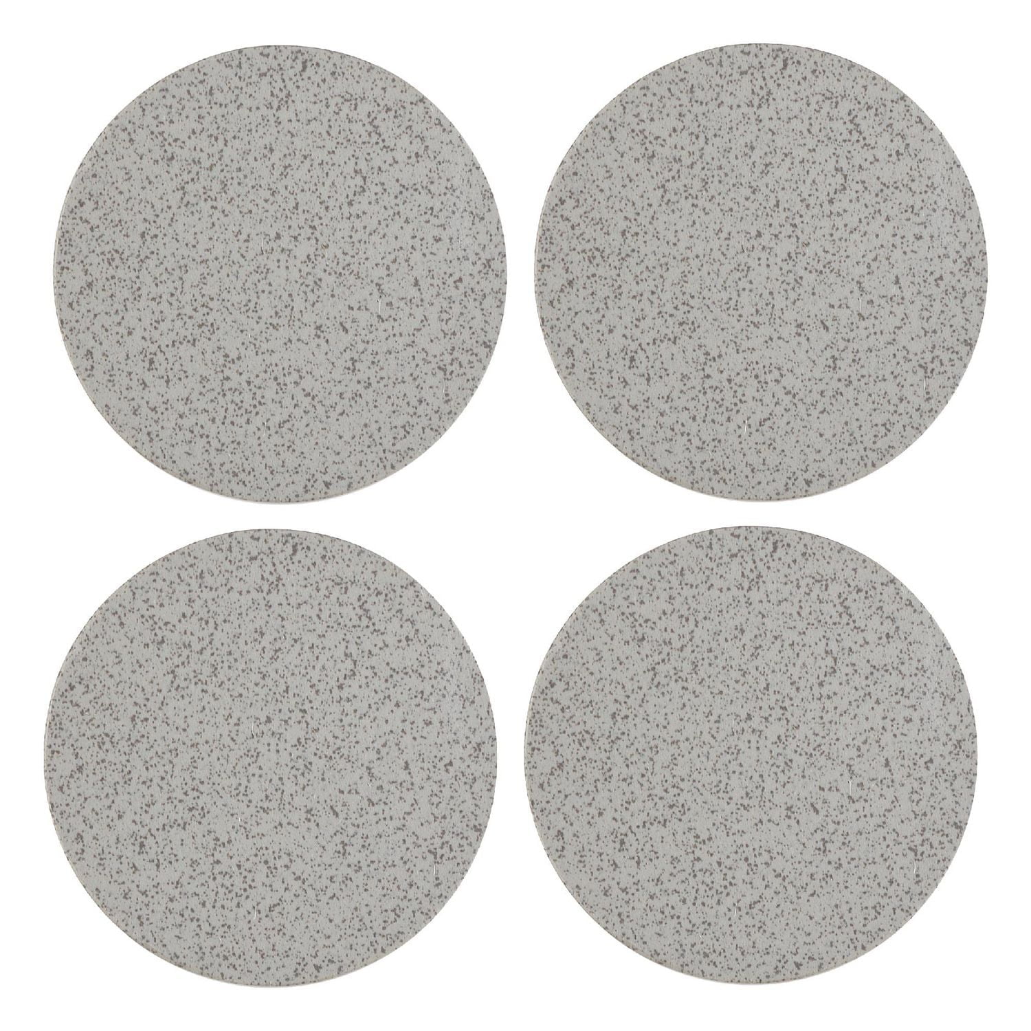 4Pc Terrazzo Stone Round Coaster 4X4