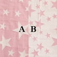 thumbnail image 2 of Flxxie Muslin Cotton 3 Layer Toddler Blanket, Super Soft Baby Blanket, Lightweight Crib Blanket for Boys and Grils, Pink Star, 30x40 inches, 2 of 5