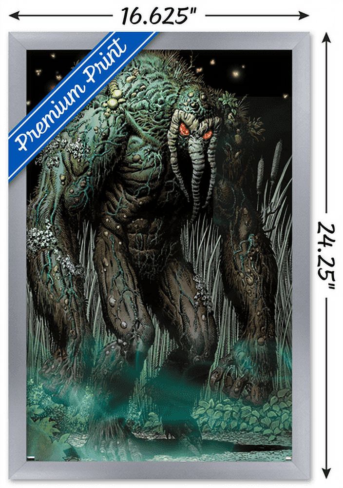 Marvel Comics: Man-Thing: Thunderbolts #154 Wall Poster, 14.725" x 22.375" Framed