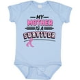 thumbnail image 3 of Inktastic My Mother is a Survivor Breast Cancer Awareness Boys or Girls Baby Bodysuit, 3 of 5