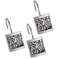 thumbnail image 1 of Ganchos para cortinas de ducha Creative Scents, cristal craquelado, plata, 1 of 8