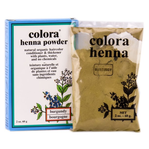 Colora Henna Powder Natural Organic Haircolor ( Burgundy 2 oz