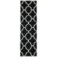 thumbnail image 5 of SAFAVIEH Dhurries Tobias Geometric Area Rug, Black/Ivory, 5' x 8', 5 of 9