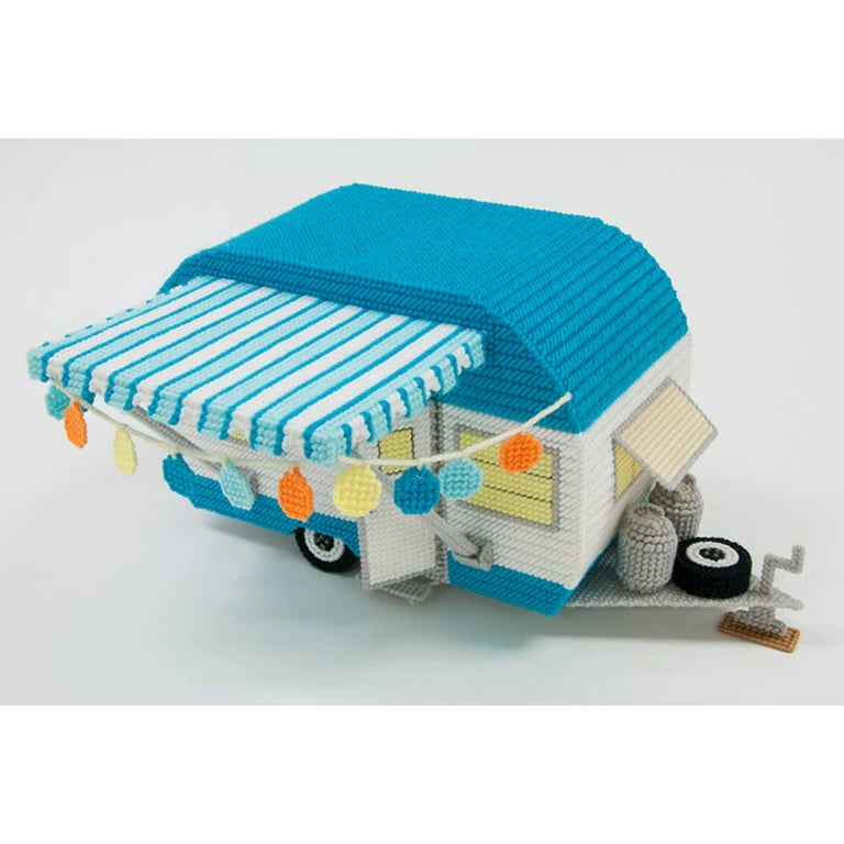 Car-Toon Plastic Canvas Kit From Framous Kits - Kids - Ready to