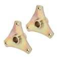 thumbnail image 1 of Spline Wheel Rear Axle Hub, 3 Stud 17 Tooth Replacement Oxidation Resistant Spline Wheel Hub 2Pcs  For Car Modification For 50Cc -110Cc Quad Dirt Bike Atv, 1 of 8