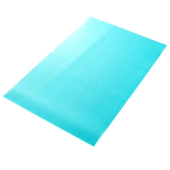 EVA Waterproof Refrigerator Mat Washable Mildew Kitchen Pad Anti-Oil Cabinet Drawer Placemat Heat-Insulat Fridge Mat B,4 * Fridge Mat,Blue