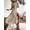 Champagne, variant on Women's Pleated Satin Maxi Dress, Crew Neck Flutter Cap Sleeve Elastic Waist Front Slit Long Dress with Lining, Casual Elegant Cocktail Party Dress for Women