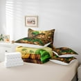 thumbnail image 6 of Feelyou 3D Cat Animal Twin Bedding Sets 7-Piece, St. Patrick's Day Bedding Comforter Set, 6 of 8