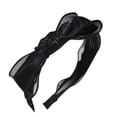 thumbnail image 1 of Diadema HUOGUO con lazo de encaje dentado para mujer, 1 of 2