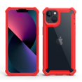 thumbnail image 1 of Funda de silicona resistente híbrida para iPhone, carcasa transparente a prueba de golpes, armadura 2 en 1 para iPhone 14, 13, 12, 11 Pro Max, XR, X, XS Mini, 8, 7, 6 Plus, SE 2 Fivean unisex, 1 of 2