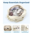 thumbnail image 3 of LHSHID Gym Bag for Women, Duffle Bag for Travel with Wet Pocket, Lightweight Carry on Weekender Duffel, Water Resistant, 3 of 8