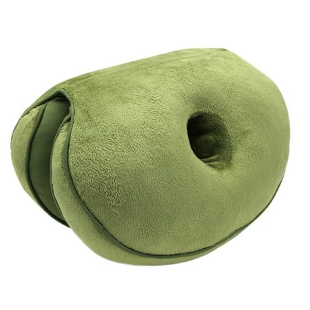 

Home Office Dual Comfort Cushion Lift Hips Up Seat Cushion Multifunction For Pressure Relief Fits In Car Seat
