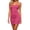 Hot Pink, variant on Full Slips for Women Under Dresses Sleeveless Adjustable Spaghetti Straps Mini Cami Dress (Army Green,XXL)