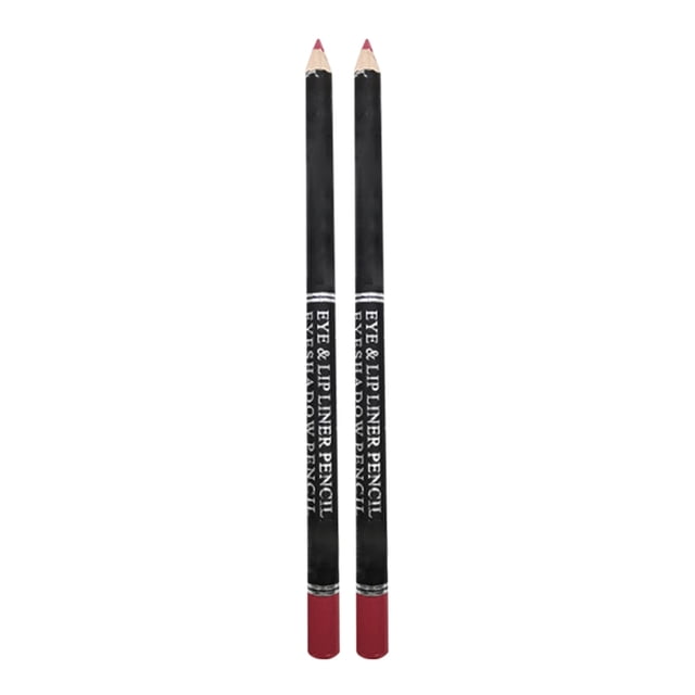 GlamEssence Eyeliner Pencil Eye Shadow Pencil Lipstick Multiple Functions Can Be Used Lip Liner Is Waterproof Durable Not Easy To Fade And Outline Lip Liner Lipstick Comes With A Lip Brush