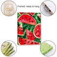 thumbnail image 3 of OWNSERIES Home Decor Red Watermelon Pattern Canvas Wall Art Paintings for Living Room - Canvas Framed Print Wall Artworks Ship From US Warehouse, 3 of 5