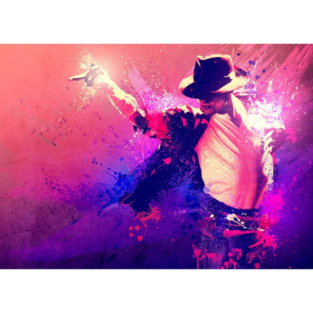 Taladro Pintura Diamante (DE8601) 5D DIY Completo Michael Jackson Kits de Punto de Cruz (W424) 45x60cm FLhrweasw Nuevo