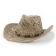 thumbnail image 5 of Sombrero de paja de malangrass tejido a mano para primavera y verano, sombrero de vaquero hueco de estilo étnico, tejido en stock, sombrero tibetano transfronterizo, 5 of 5