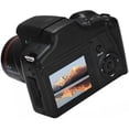 thumbnail image 3 of Cámaras Cámara de vídeo digital Hd 1080P Videocámara profesional Cámara de grabación con zoom digital 16X y lente gran angular negra, 3 of 5