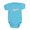 Turquoise, variant on CafePress - Crested Butte, Retro, - Cute Infant Bodysuit Baby Romper - Size Newborn - 24 Months
