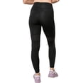 thumbnail image 2 of GS4LESS Women's Black Mesh Two Pattern Leggings, X-Large, 2 of 6