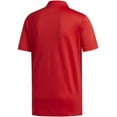thumbnail image 3 of Adidas 71778 Performance Mens Polo, College Red - Medium, 3 of 3