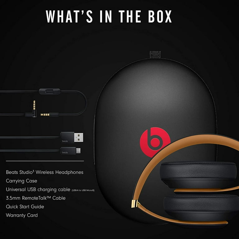 Restored Beats Studio3 Wireless Noise Cancelling Over-Ear Restored Beats Studio3 Wireless Noise Cancelling Over-Ear