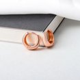 thumbnail image 1 of Pendientes de lujo de plata S925 para mujer con diamantes engastados y chapados en oro Pendientes versátiles y hebilla de pendientes simples, 1 of 6