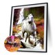 thumbnail image 2 of Cuadros Decorativos 5D DIY diamante pintura animal completo redondo diamante mosaico hogar Likrtyny embutido en tela, 2 of 7