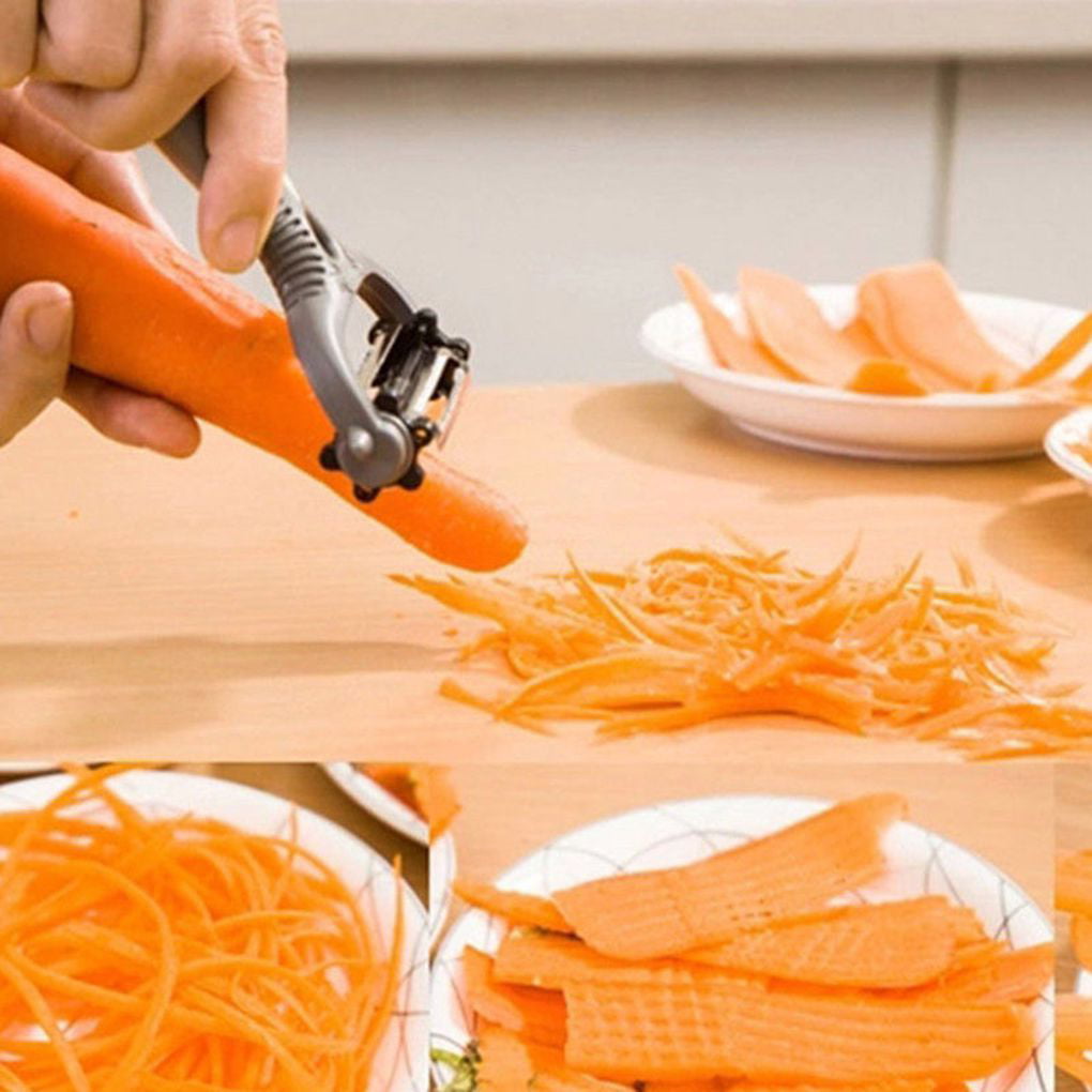Details about   Rotary Vegetable Fruit Potato Carrot Peeler Grater Turnip Cutter Slicer GaO_es 
