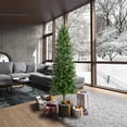 thumbnail image 7 of Vickerman 6.5' Salem Pencil Pine Artificial Christmas Tree, 300 Warm White LED Dura-lit Lights, 7 of 7