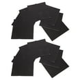 thumbnail image 2 of Shisuyan 60 Pcs Serviettes en Papier Noires Serviettes de Fête Jetables Noires Serviettes Jetables Noires Serviettes de Boisson Serviettes de Cocktail pour Fête, 2 of 9