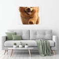 thumbnail image 5 of Hirioo Happy Fluffy Running Dog Print Tapestry Lightweight Fabric for Bedroom Aesthetic Home Wall Dorm Décor Living Room Decor 29x37 Inch, 5 of 8