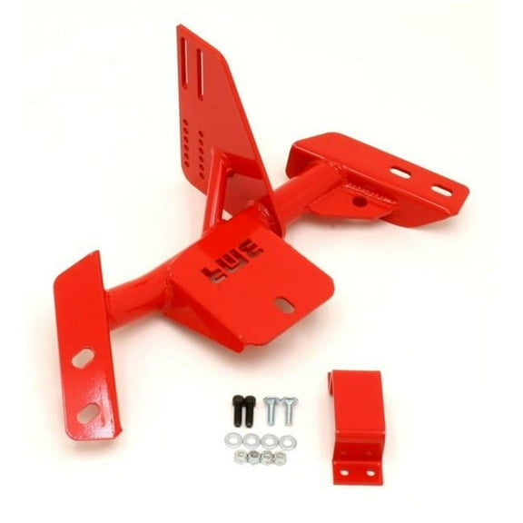 BMR Suspension TCC018R 1984-1992 3rd Gen F-Body Torque Arm Relocation Crossmember TH350 & PG - Red