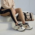 thumbnail image 3 of Cushionaire Strike Chunky Sneakers for Women - Memory Foam Insole, Lace-Up Fashion Athletic Shoe, Wide Widths Available, 3 of 17