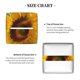 thumbnail image 5 of Fotbe Blue Sky Sunflower Porta Pañuelos Decorativo de Cuero, Caja Cuadrada Moderna para Pañuelos Faciales, Organizador y Dispensador 5x5x5'', 5 of 7