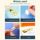 thumbnail image 4 of Seitruly Rollo de papel térmico PVC Anti-aceite autoadhesivo Fecha Precio Nombre Maker Sticker Home Office Impresora Accesorios 15x30mm Type3 NO3, 4 of 6