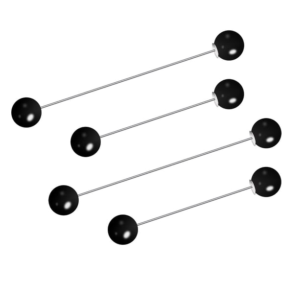 Pearl Brooch Pins 4 Pieces Sweater Shawl Clips Faux Pearl Safety Pins for Women