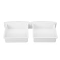 thumbnail image 3 of Toothbrush Holder Bathroom Toothpaste Dispenser Cup Wall Mounted Rack Organizer , 3 of 6