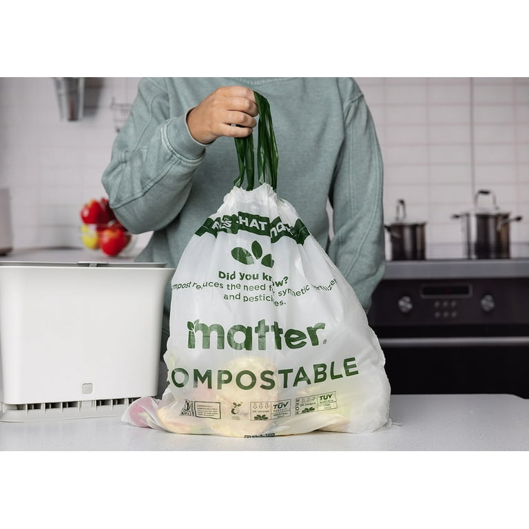 Matter Compostable 3-Gallon Food Scrap Bags, 40 Count photo 7