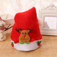 thumbnail image 3 of Gorro de Navidad para niños, gorros de Navidad con dibujos animados de Papá Noel y muñeco de nieve para Año Nuevo 2024, sombreros de fiesta, accesorios de ropa, 3 of 4