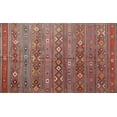 thumbnail image 1 of Ahgly Company Machine Washable Indoor Rectangle Traditional Dark Almond Brown Area Rugs, 4' x 6', 1 of 7