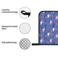 thumbnail image 4 of Fotbe Flamingo for 4Pcs Oven Mitts and Pot Holders, 500℉ Heat Resistant Oven Mitts , Non-Slip Silicone Surface Safe for Baking, Cooking, BBQ, 4 of 6