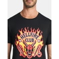 thumbnail image 4 of Netflix Stranger Things Men's and Big Men's Hellfire Club Graphic Tee Shirt, Sizes S-3XL, 4 of 5